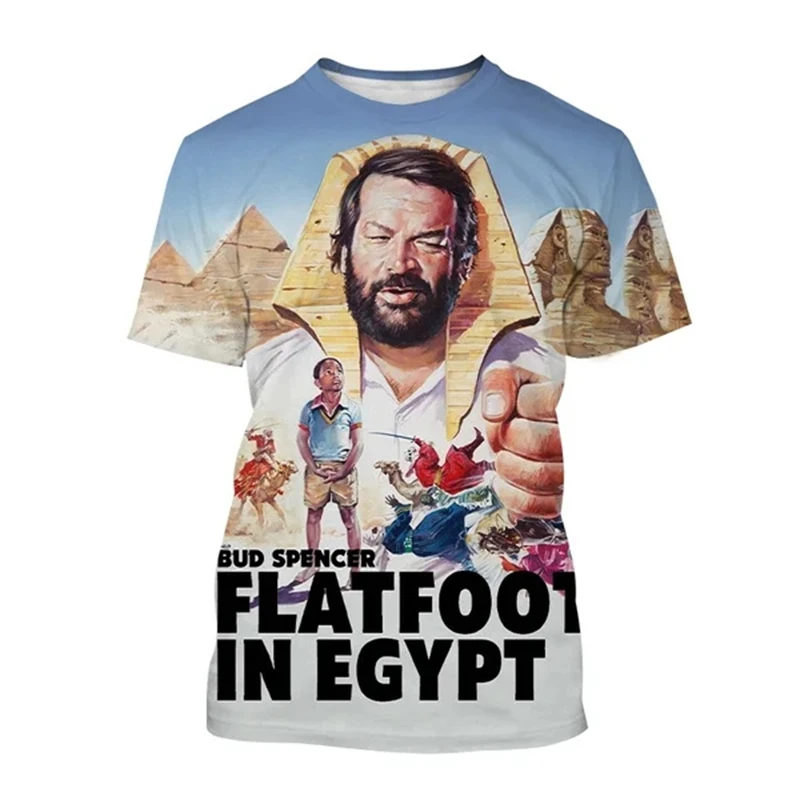 

Funny 3D Character Print Men's T Shirts Fashion Casual O-neck Short Sleeve Tees Hip Hop Harajuku Clothing Summer Oversized Tops