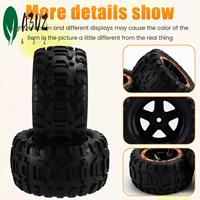 A30Z-2PCS For HBX 16889A 16889 16890 16890A SG1601 SG1602 RC Car Spare Parts Wheel Complete Tires M16038
