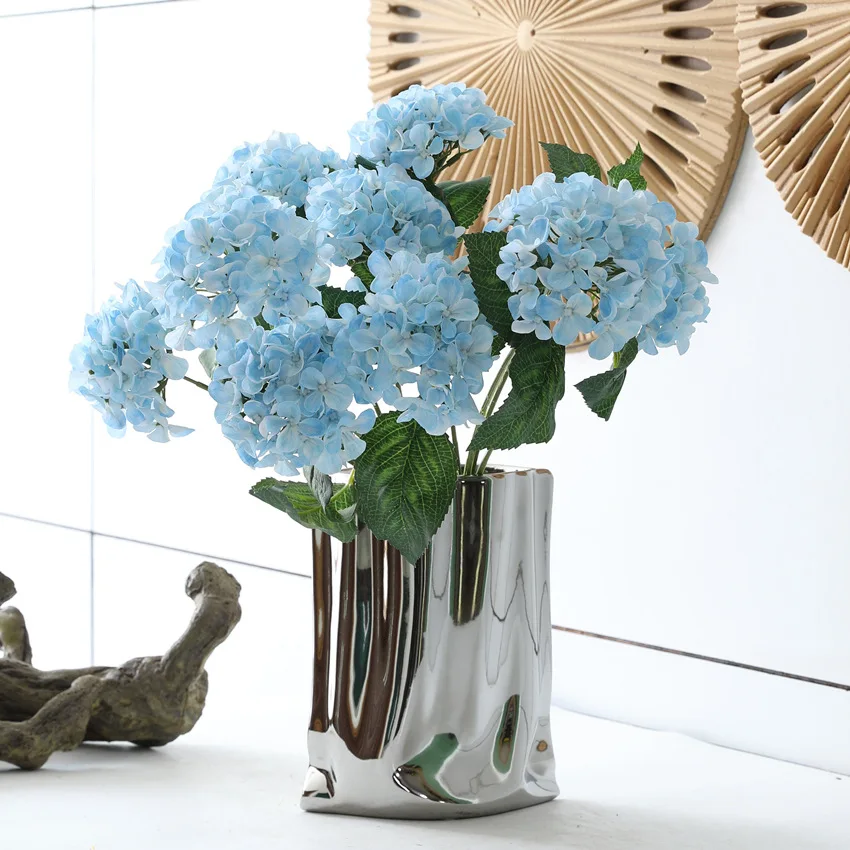 زهور حريرية اصطناعية من الكوبية ، حفل زفاف ، ديكور منزلي ، غرفة منزل ، ديكور طاولة ، هدية ، F1072