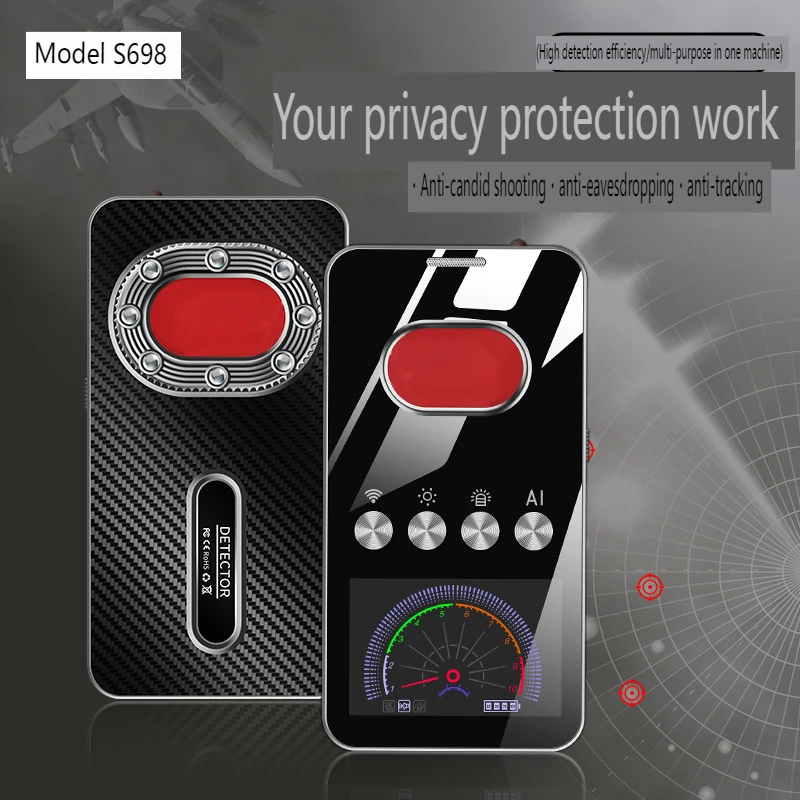 Câmera infravermelha sem fio, Analisa automaticamente hotéis para evitar roubo, Espiando, Monitoramento, Detector de sinal GPS, S698