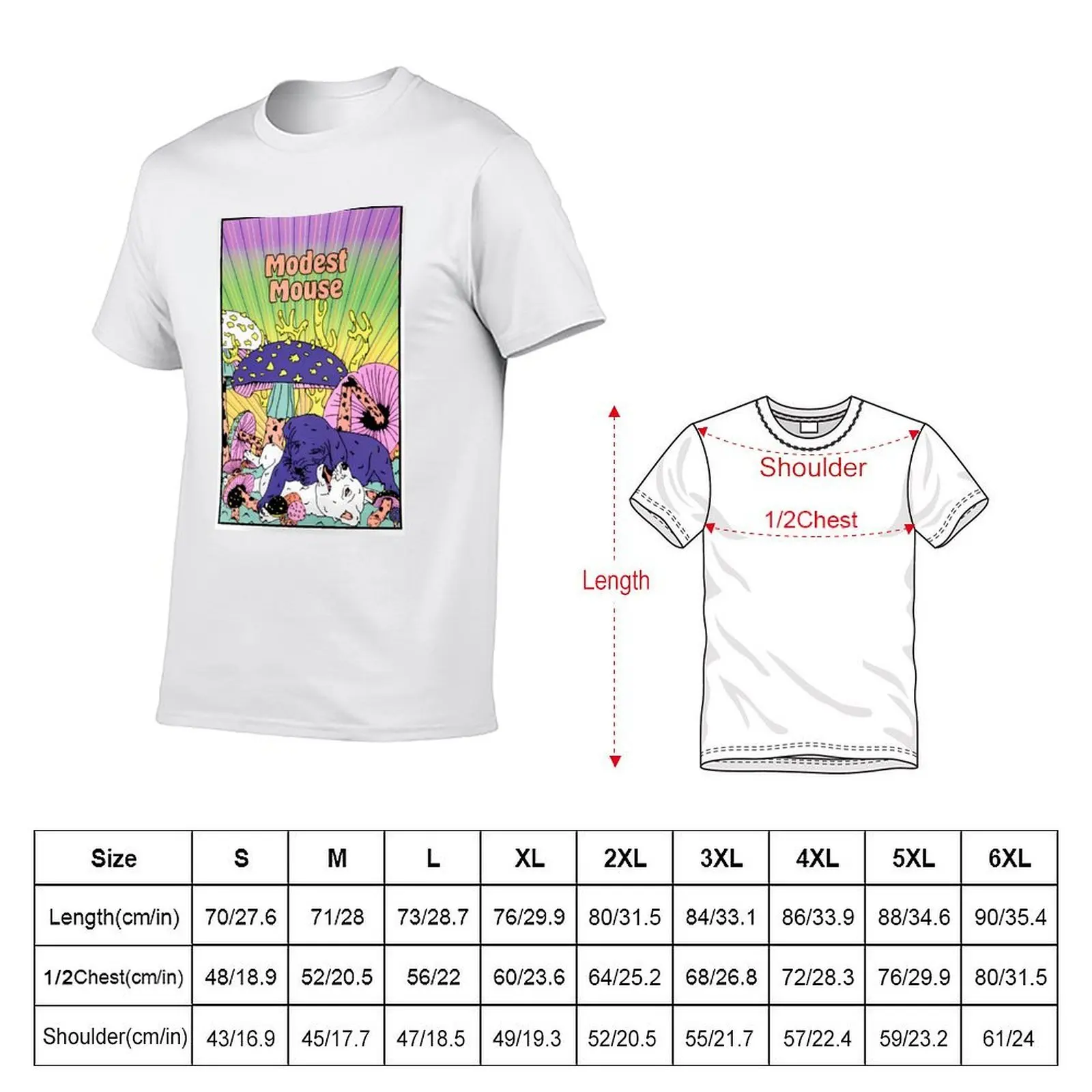 Modest Mouse T-Shirt man t shirts high quality luxury brand t shirt men 100% cotton luxury brand T-Shirt