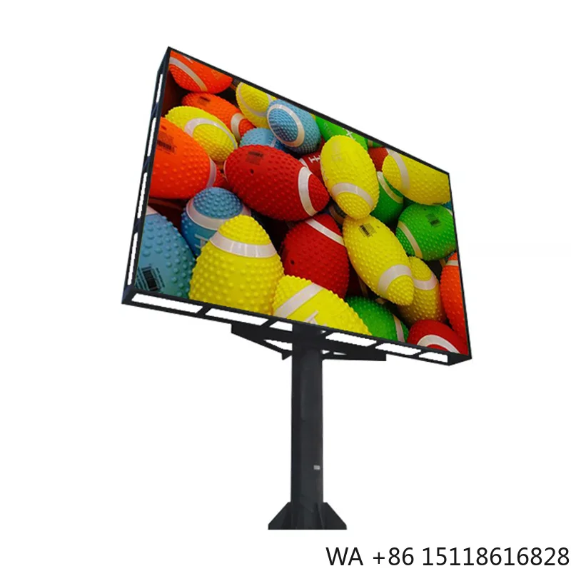 P2.5 P3 P4 P5 P6 P8 P10 Easy Installation LED Screens Commercial Advertising Bill Boarding SMD Outdoor LED Display Panel Sign