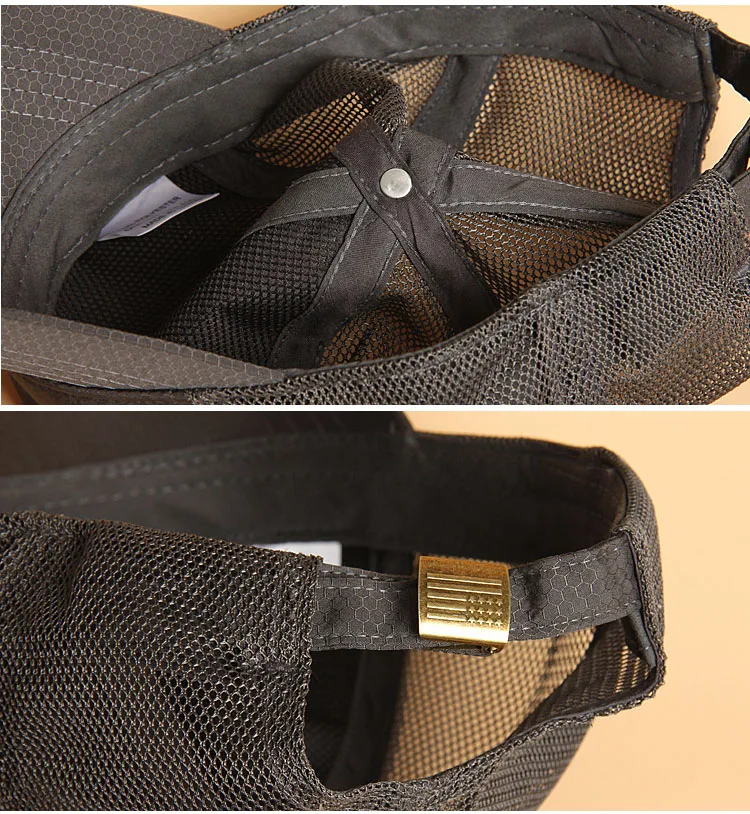 Großen Kopf Mann Plus Größe Baseball Kappe Männer Sommer Dünnen Stoff Mesh Sonnenhut Männliche Snapback Hüte M 55-60cm L 60-65cm gorras hombre – Detail 37