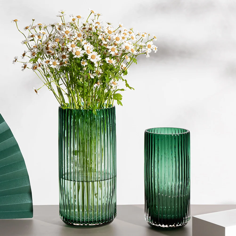 

Home Decor Glass Vase Nordic Style Dry Flower Pot Water Plant Green Arrangement