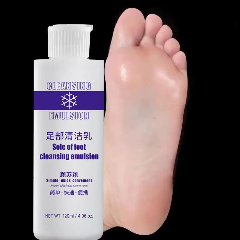 120ml New Foot Exfoliator Softener Remove Dead Skin Calluses Sole of  Foot Cleansing Emulsion Anti-Cracked Heel Enhancer