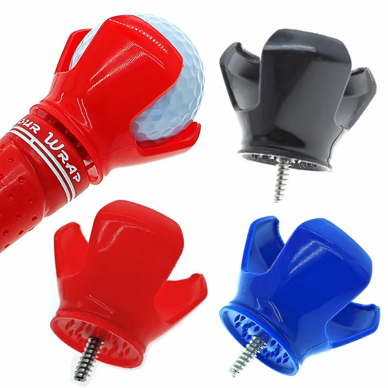 10Pcs Golf Ball Picker Ball Picker Petal Stainless Steel Screw Never Rusts Three-claw Ball Picker