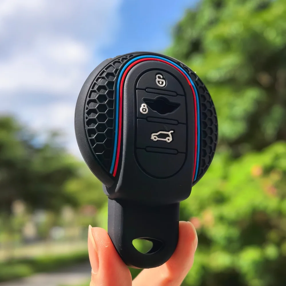 Silicone Key Fob Cover Key protection Case for BMW MINI COOPER S ONE JCW F54 F55 F56 F57 F60 CLUBMAN COUNTRYMAN