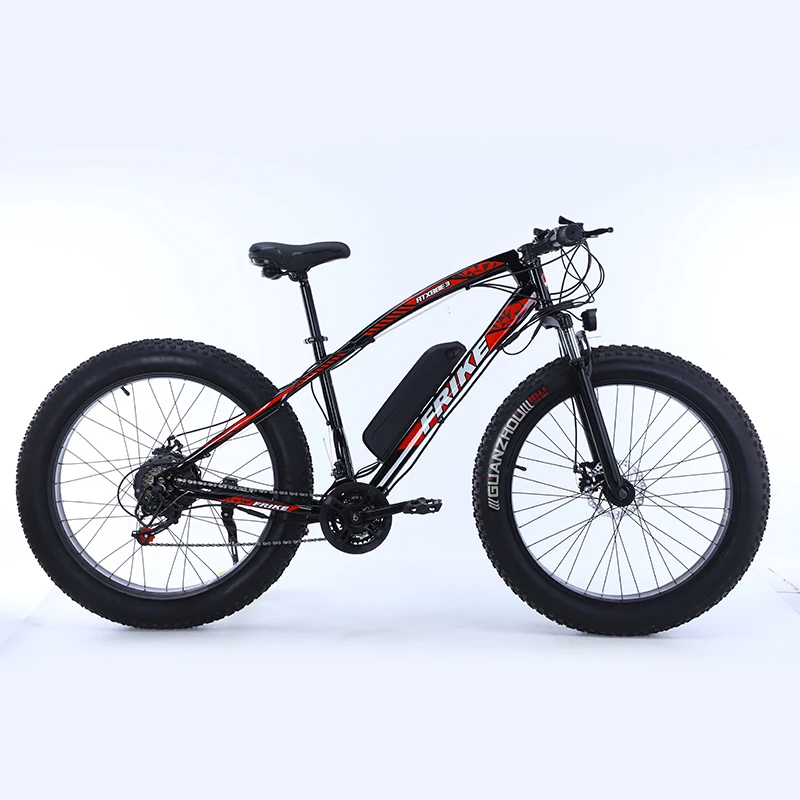 Electric Bike Hot Sale Mountain Bike Fat Tire 26*4.0 Off-road Tire Electric Bike