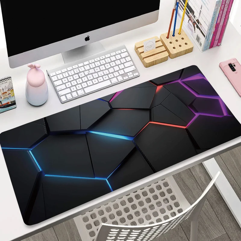 XXL Patterns Mouse Pad Irregular Graphic Office Mat Large Computer Game Home Desk Pads Anti-Slip Gaming Keyboard Long Table Mats