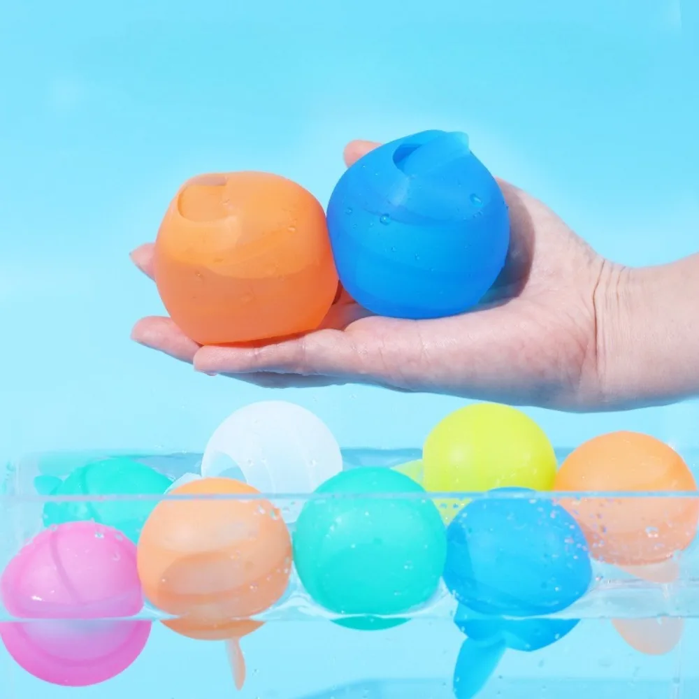 

1pc Reusable Water Balls for Water Battle in Summer Water Splashing Festival To Relieve Heat Quick Fill Kids Swimming Pool Toy