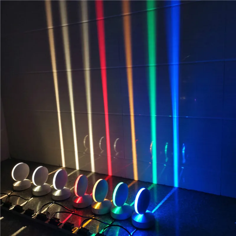 Lumière de seuil de fenêtre à LED RVB intelligente, rotation à 360 °, couloir, allée, porte, cadre, faisceau, ligne de rayons, lumières pour chambre, allée, bar, fête