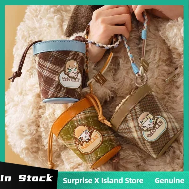 

Popmart Molly Winter Fit Check Series Мини-сумка Слепая коробка Модная игрушка Сумка для девочек Украсить подвеску Таинственная коробка Милые подарки на день рождения