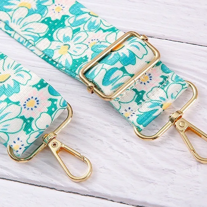 New Fashion Striped Bag Shoulder Strap Accessories Single Shoulder Oblique Span Adjustable Long Shoulder Strap Pendant Strap