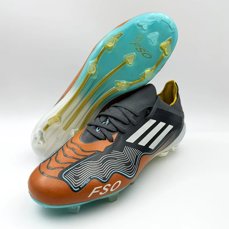 

New Men Soccer Shoes Original Professional Turf Top Quality Unisex Low Cut Football Field Boot Studded Resistant Outdoor Sneaker