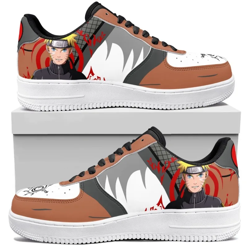 

Naruto One Piece Demon Slayer аниме кроссовки повседневная обувь баскетбольная обувь с мультяшным принтом удобные туфли на плоской подошве подарок на день рождения