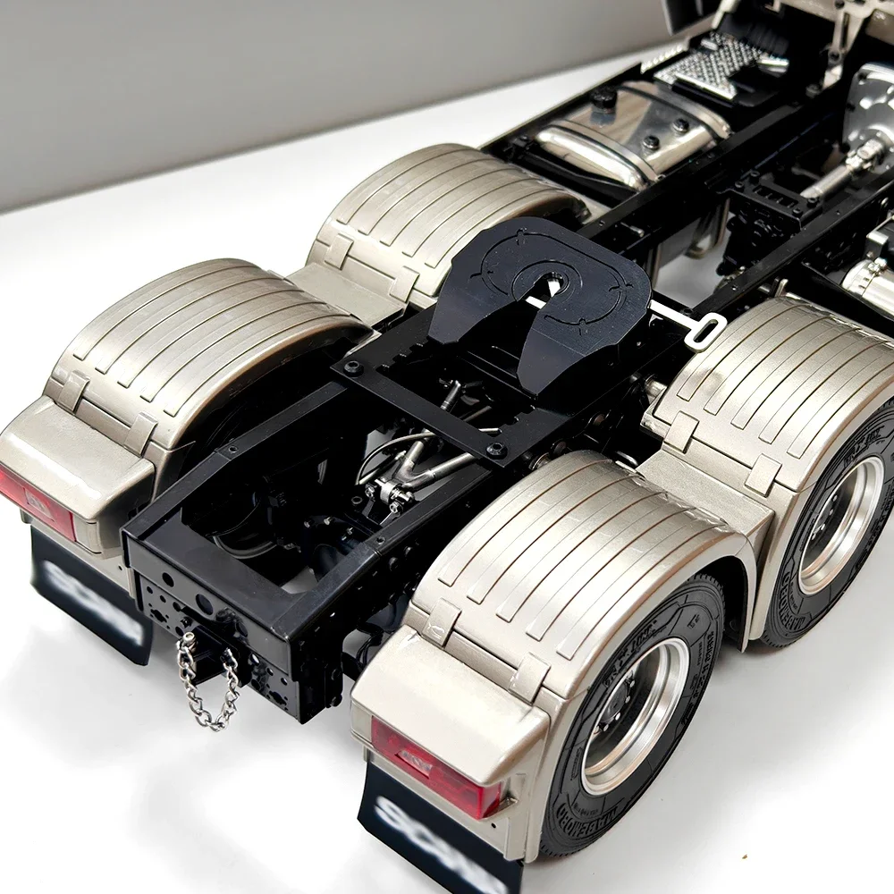 Metal Fifth Wheel with King Pin Heavy Hauling Base for 1/14 Tamiya RC Tractor SCANIA 770S VOLVO BENZ Arocs MAN TGX DIY Upgrade