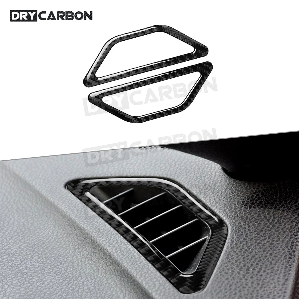 

For Toyota 86 For Subaru BRZ 2013-2020 Car Front Dashboard Air Outlet Vent Carbon Fiber Trim Frame Cover Stickers