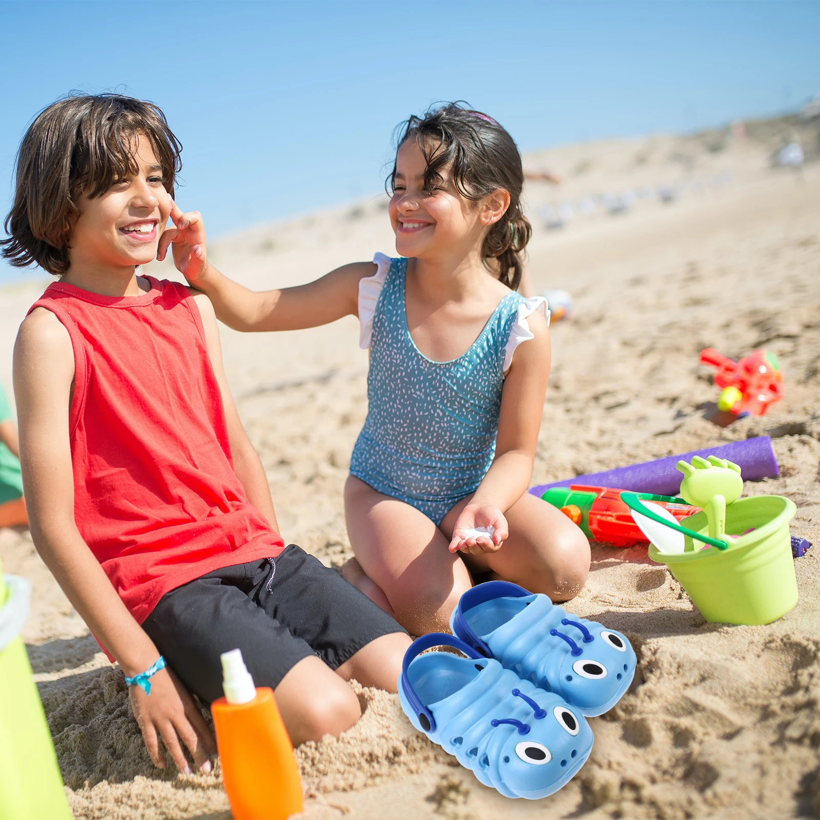 

1Pair Children's Anti-Slip Sandal Soft Sole Baby Summer Shoes Comfortable Outdoor Indoor Wear School Party Gift for Toddler Boy