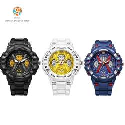 Marvel Joint Limited Batman Watch Valentines Day Gift Male Student Waterproof Shockproof Cool Dual Kids Boys Toys Birthday Gift