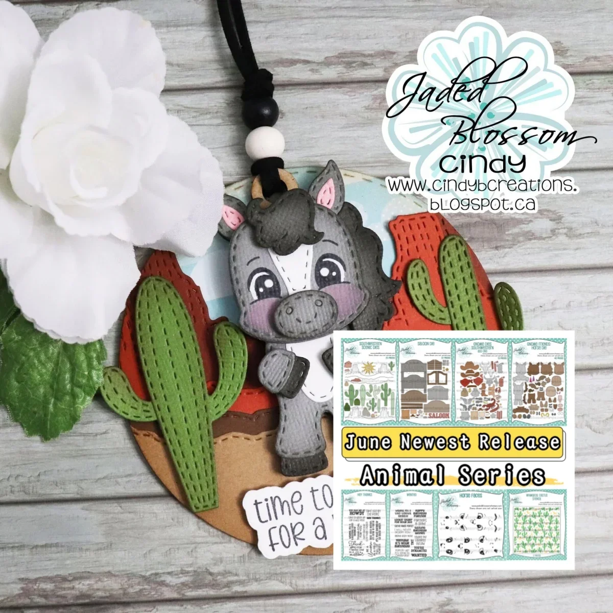 June 2026 Newest Land Animals Cactus Horse Faces Metal Cutting Dies Clear Stamps Stencil for DIY Making Card Scrapbook Embossed