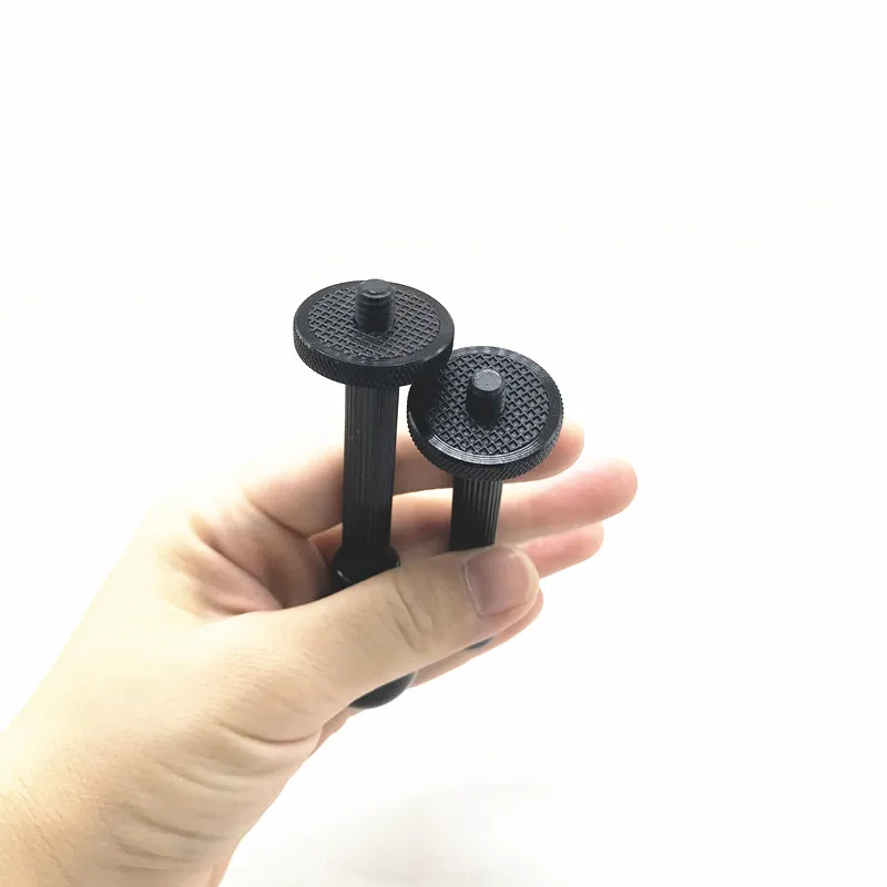 Soporte de cabeza de bola de 17mm y 25mm, adaptador largo de tornillo de 1/4 "para cámara de acción Gopro Insta360, soporte para teléfono, soporte para GPS