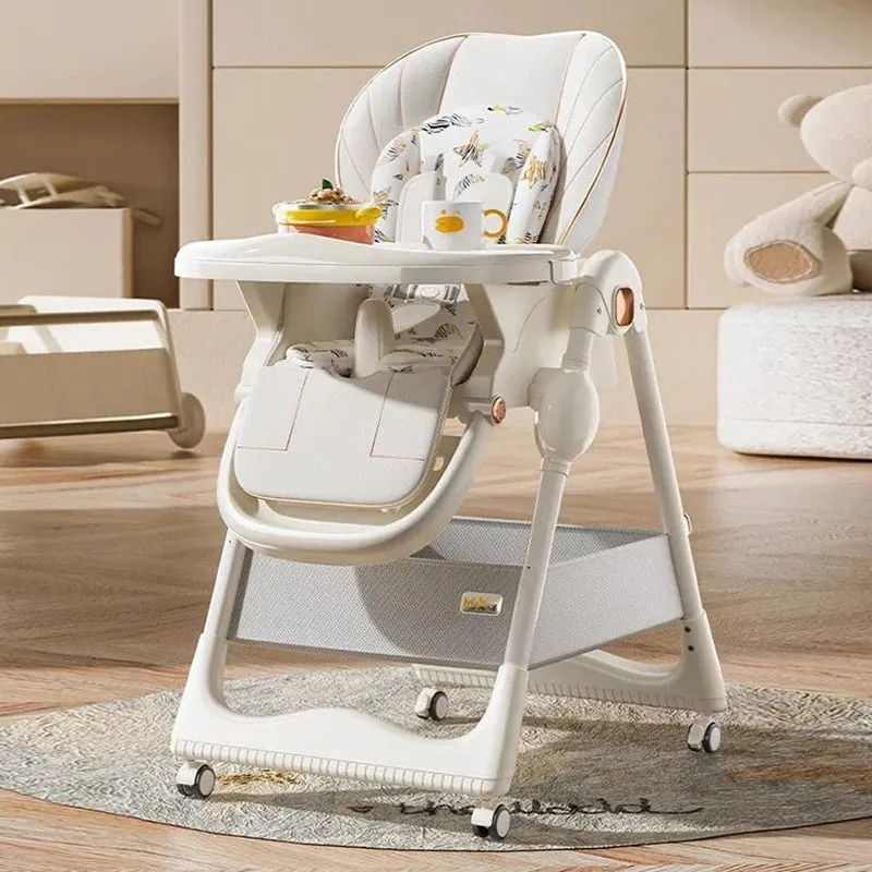 German Baby Dining Chair Foldable Household Multifunctional Seat Children's Chair Dining Table Portable Infant Dining Table