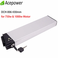 DCH-006 48V 1000W 750W Folding Electric Bike Battery 48V 14Ah 12.8Ah 12Ah Ebike Bike Batteries for MX01 LAFLY X3 JINGHMA R7 R5