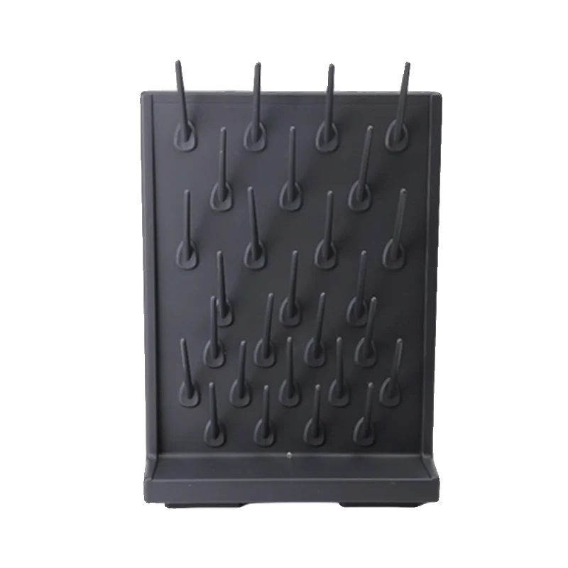 High-density PP drip rack laboratory 27 rods 52 rods beaker holder special utensils for analysis Cold drying