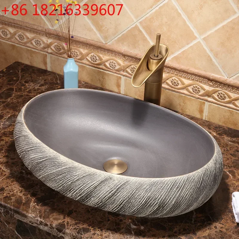 YAO Jingshen Ceramic Art Basin Household Washing Table Basin Toilet Sink JS-61016