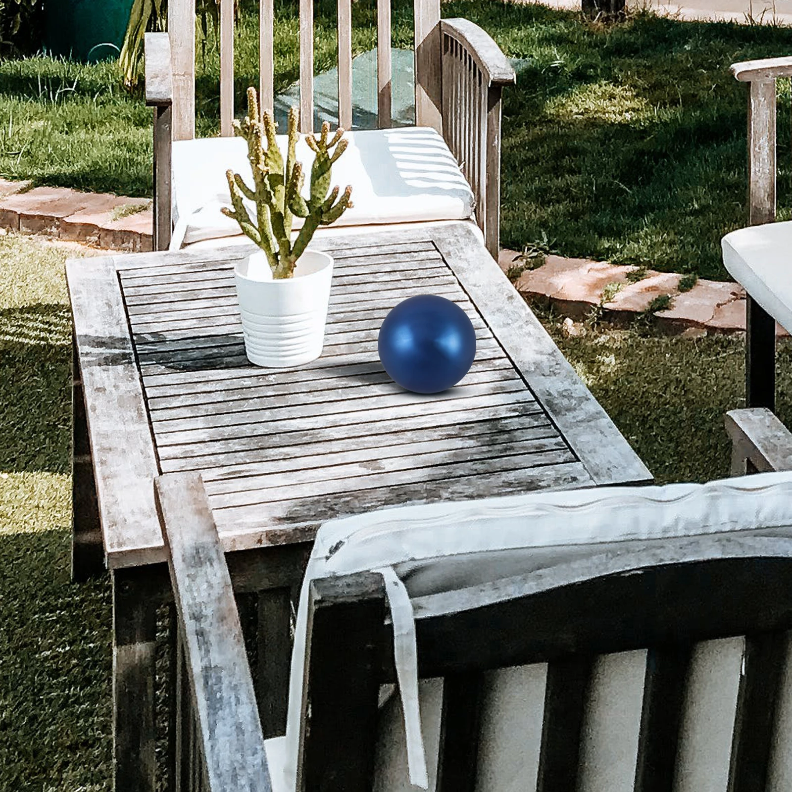 

Mirror Reflective Gazing Balls Stainless Steel Garden Lawn Decor Colored Polished Globes Ornament Ball