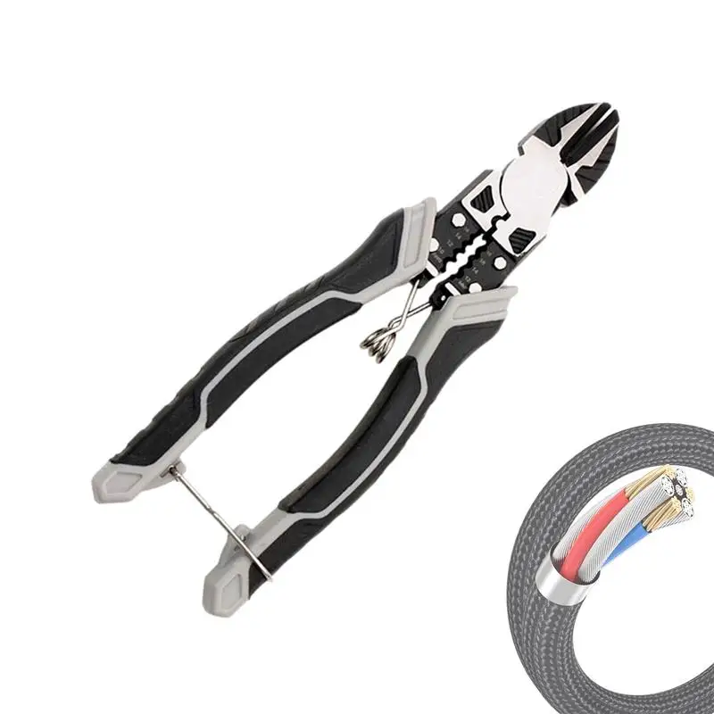 

Wire Stripper Multipurpose Stripper Crimping Tool Multi-Function Electrical Tools & Hardware Heavy Duty Electrician Tools For