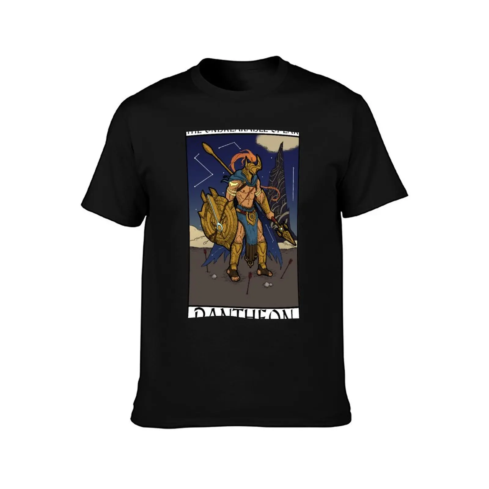 Pantheon The Unbreakable Spear T-Shirt Fashion Graphic Tee for Men T-Shirt