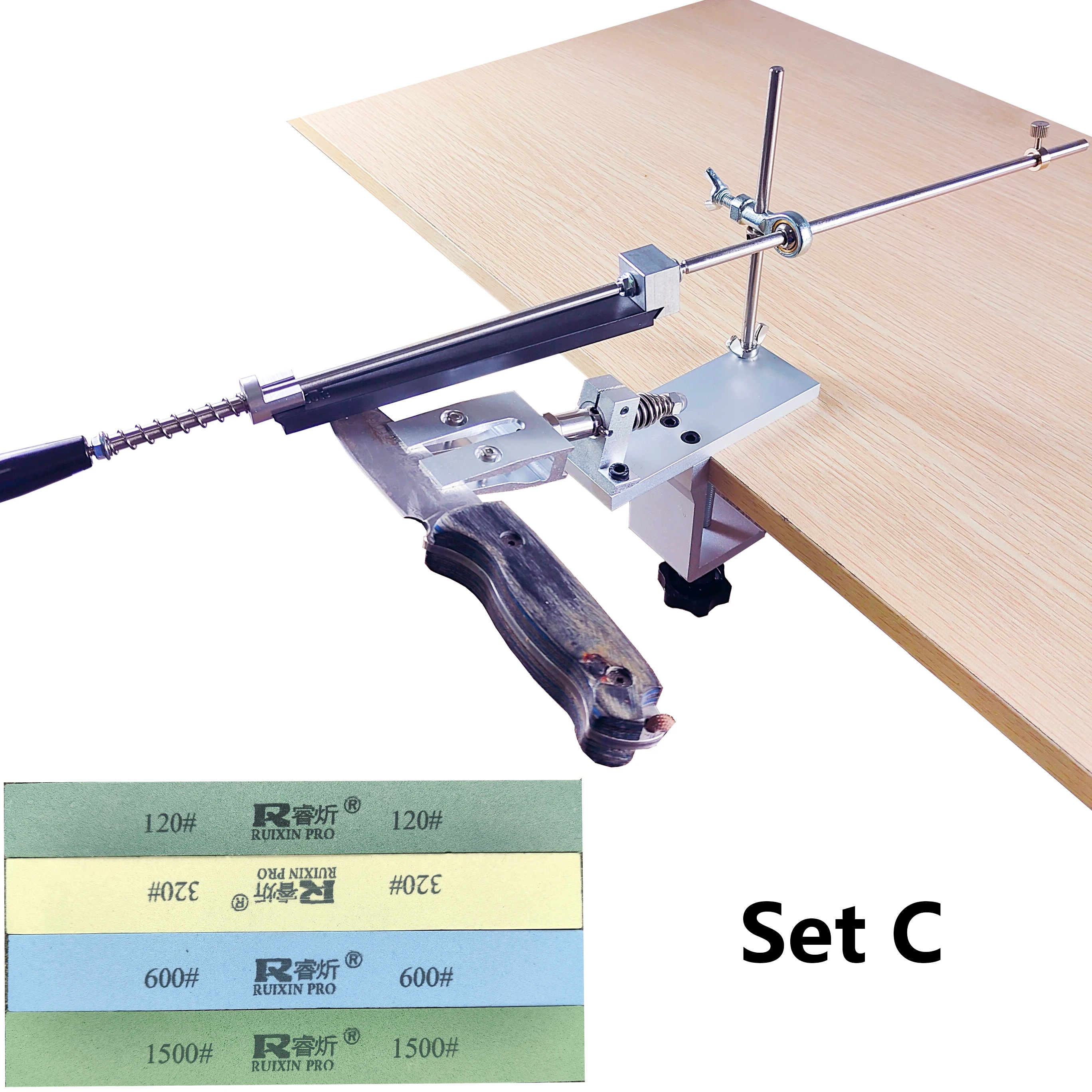 Sytools K7 Präzise Messerschärfer eingestellt winkel 360 grad Flip zusätzliche 3 schärfen steine