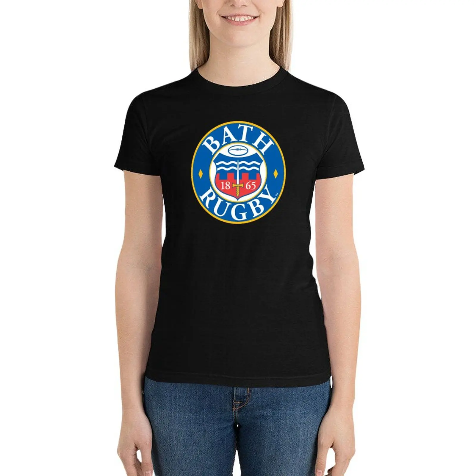 

Bath Rugby T-Shirt aesthetic clothes summer clothes summer top Womens clothing