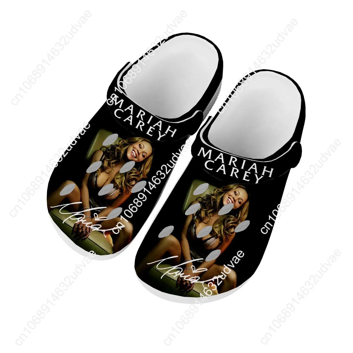 Mariah Carey Water Shoes Mens Womens High Quality Fashion Home Garden Clogs Customizd Sandals Beach Breathable Hole Slippers 4