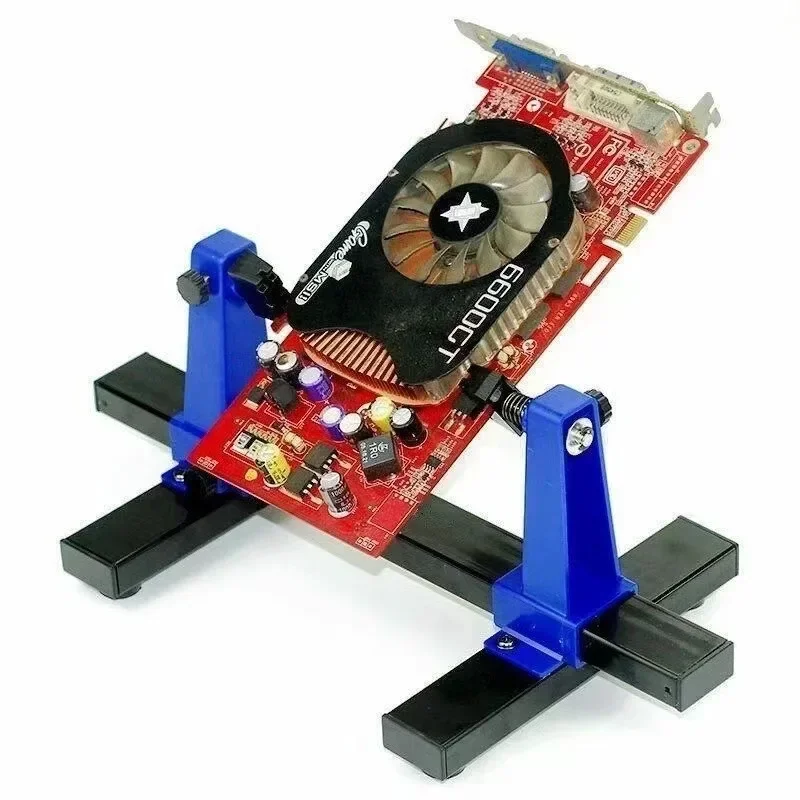 Soporte de abrazadera de soldadura ajustable PCB, soporte de fijación de rotación de 360 grados, plantilla de placa de circuito impreso para