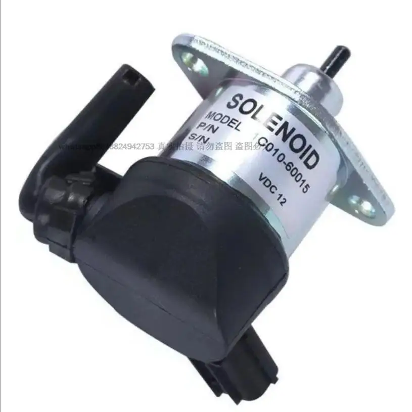 

excavator for Kubota flameout switch, engine flameout solenoid valve 1C010-60015 flameout