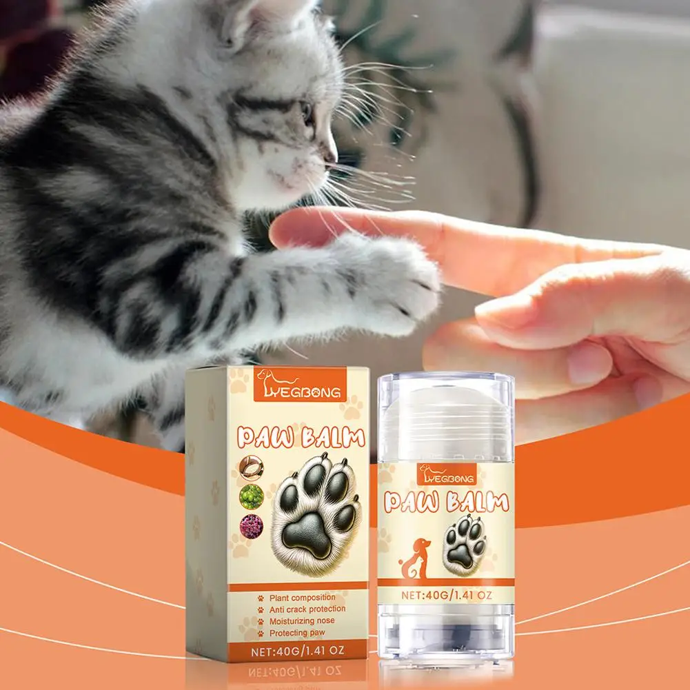 Paw Balm For Dogs Noses Paws Moisturizer Cream Claw Care Foot Protective Wax Pet Paw Cream S7x4