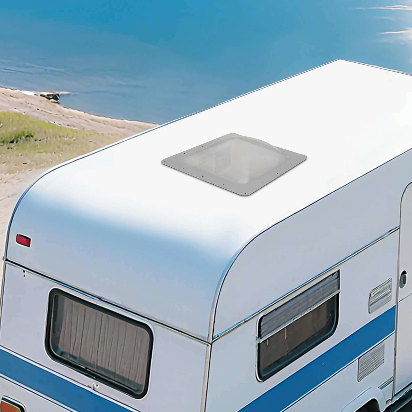 18inx18in RV كوة استبدال غطاء العربة RV كوة الغطاء الخارجي RV كوة الخارجي قبة صالح للمخيمات RVs