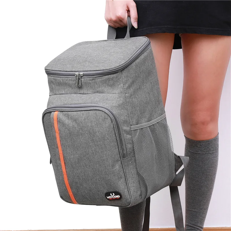 Thermo Lunch Cooler Bag Picnic Thermal Food Delivery Ice Backpack Camping Refrigerator Insulated Pack Accessories Supplies