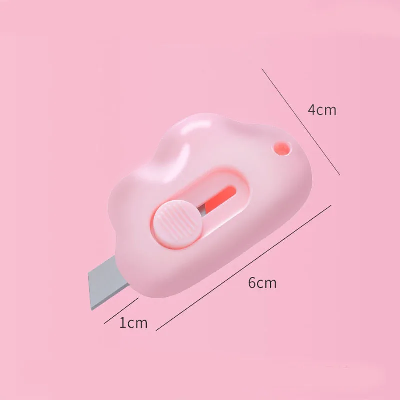 Box Cutter Cute Mini Pocket Cutter Small Knife Kawai Milling Cutter Crafts Package Knife  Box Opener MGD02