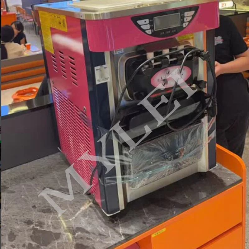 Commercial Automated Table Top 3 Flavors Cheap Yogurt Soft Serve Ice Cream Machine for Sale