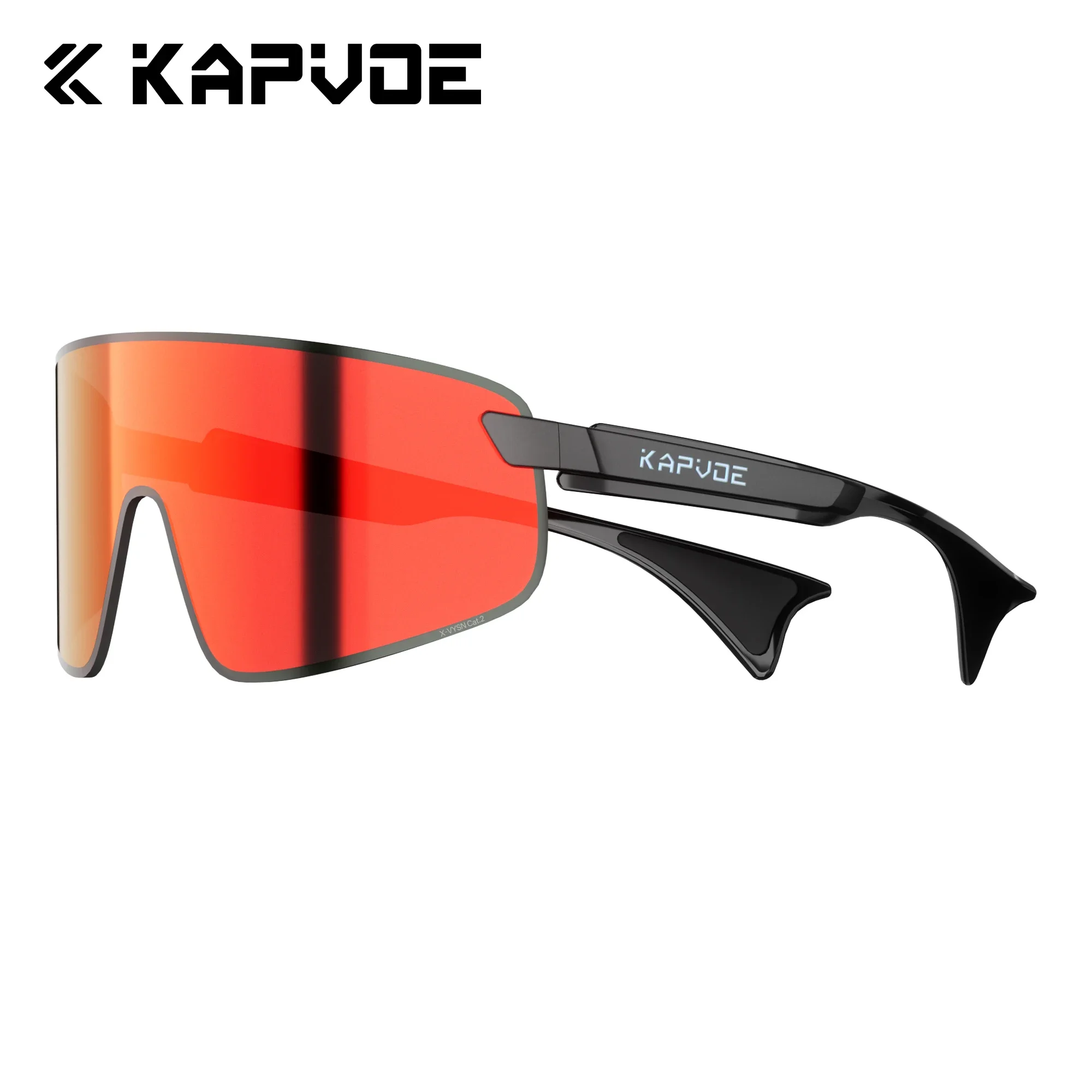 KAPVOE Professionelle Trail-Running-Sonnenbrille Sportliche Ultraleichte Trail-Running-Brille für Männer und Frauen Outdoor-Radfahren Wandern Marathon – Detail 1
