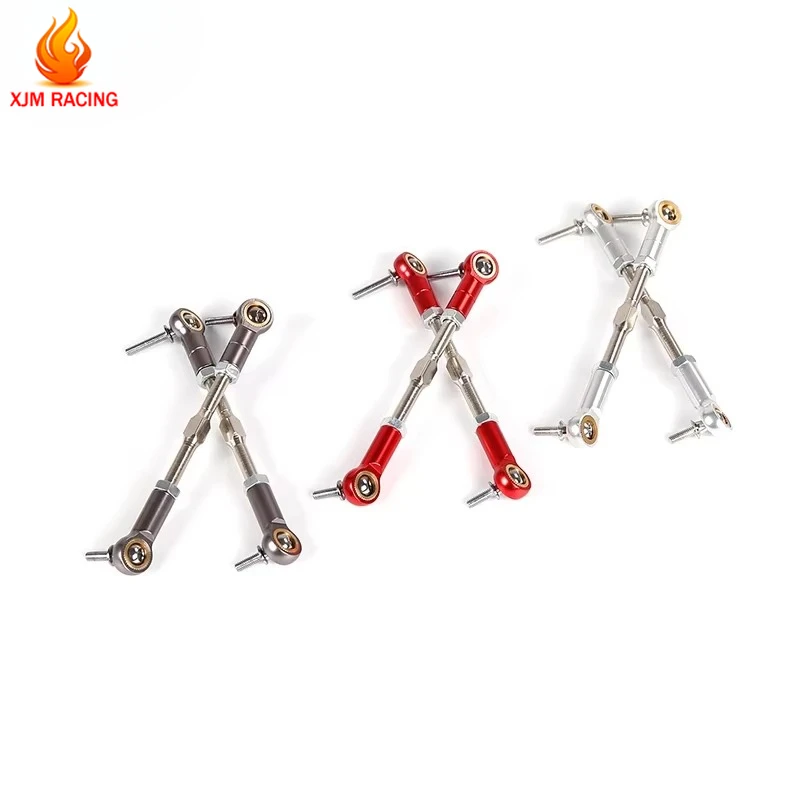 Metal symmetrical steering +plastic equipment compartment (Metal or Plastic Rod ) for 1/5 HPI ROFUN ROVAN KM BAJA Parts