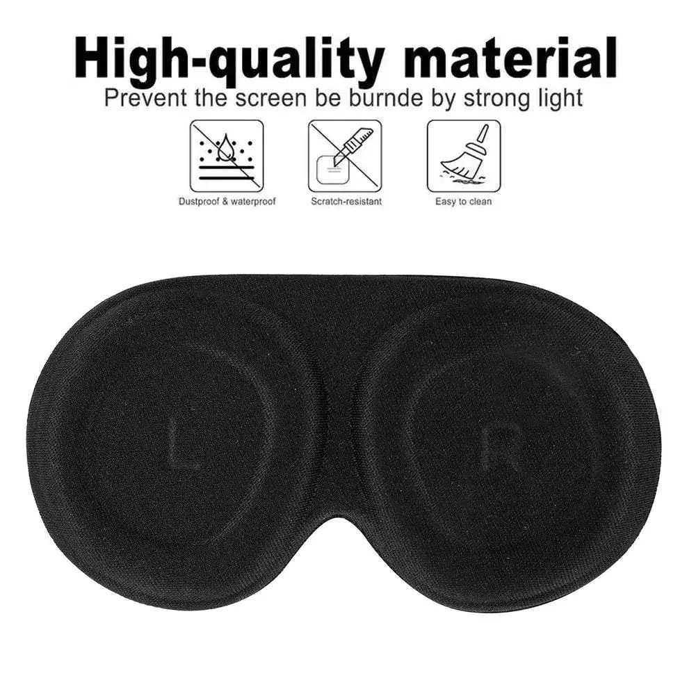 

2024 For Vision Pro VR Lens Protective Cover with Comfortable Material Easy Lens Cloth Removal Compatible with Vision Pro A N5Y8