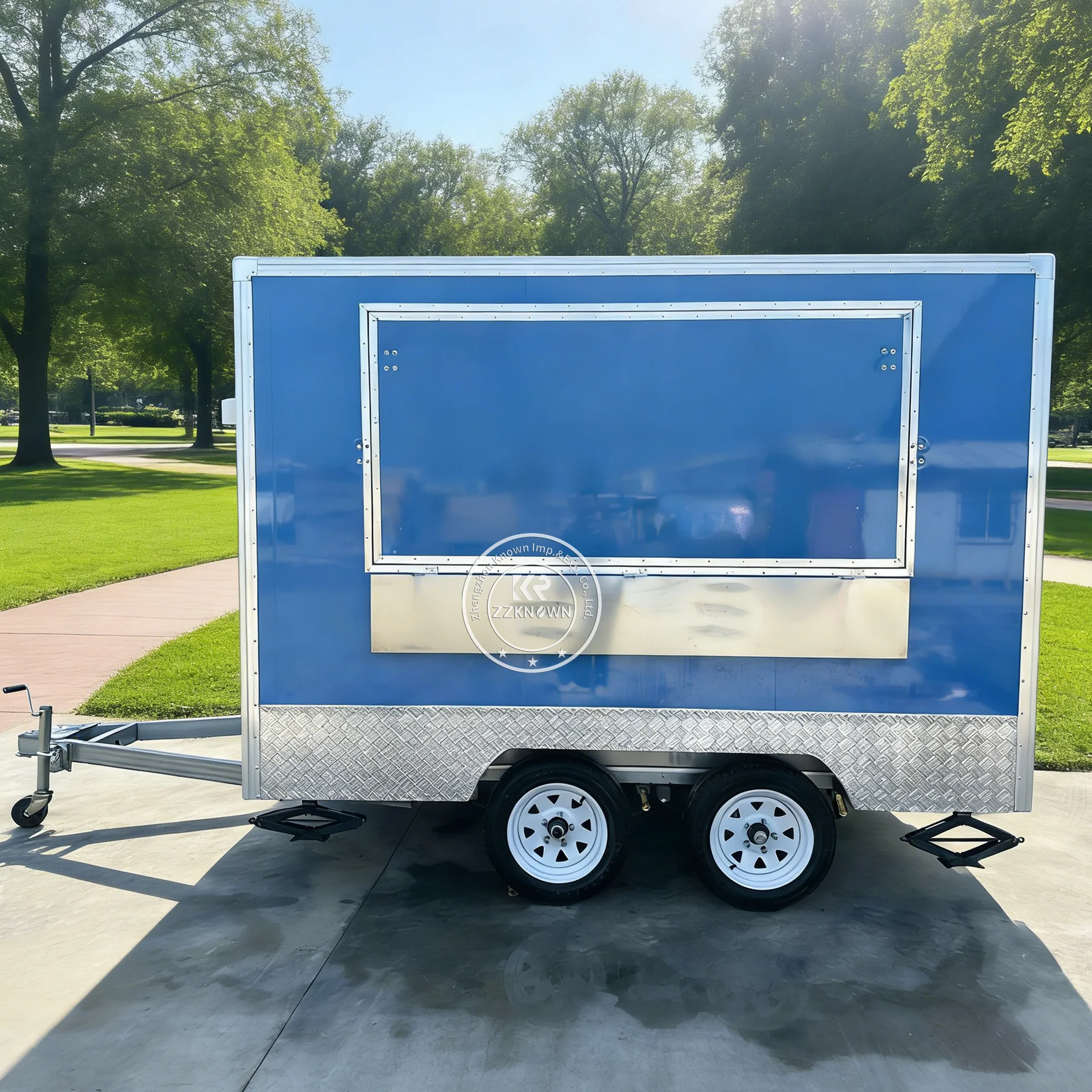 

Concession Catering Trailer Fast Food Truck Pizza Ice Cream Cart Mobile Food Truck With Full Kitchen