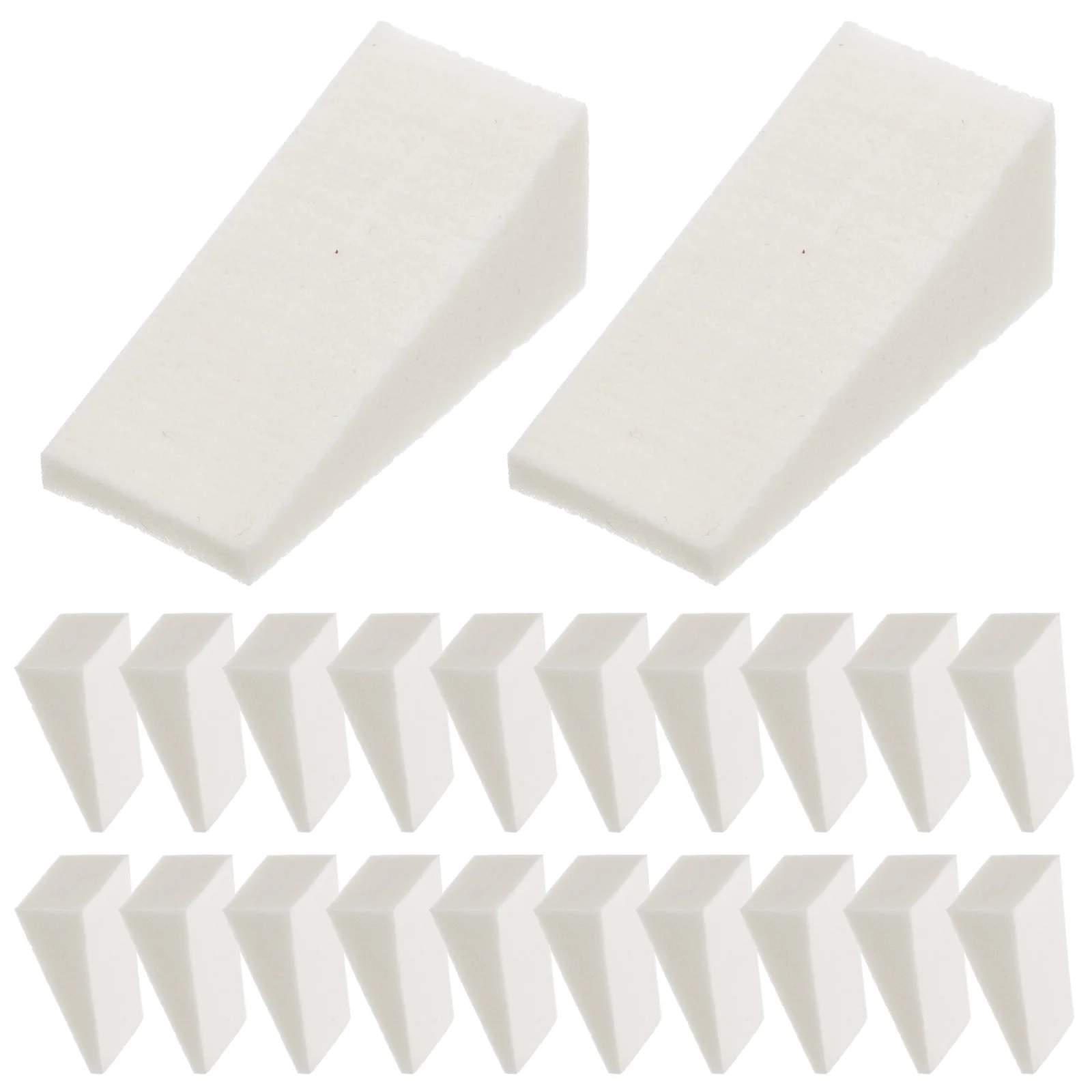 50 Pcs Triangle Paint Sponge Baby Craft Triangular Painting Sponges Kindergarten