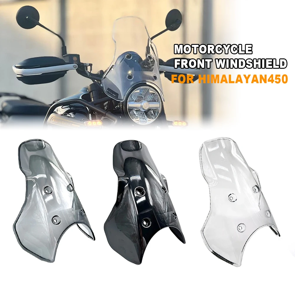 ل الهيمالايا 450 الهيمالايا 452 الهيمالايا 450 2024 2025 دراجة نارية الزجاج الأمامي أثار الزجاج الأمامي أجزاء الهيمالايا