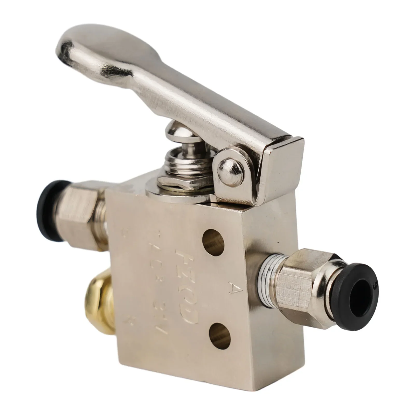 2026 New Location Monitor 2 Position 6mm Connector Mechanical Valve Pneumatic Switching Valve Pneumatic Valve 2 Position