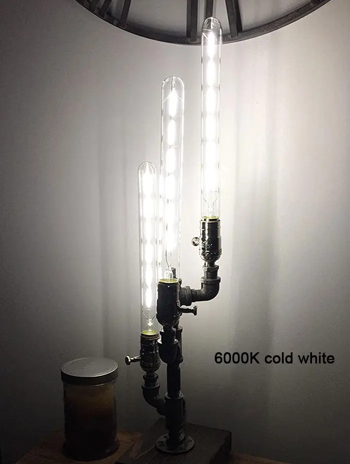 T30 Long Tube Edison LED Filament Bulb 30cm 6W E26 E27
